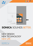 Catalogo lavatrici ad ultrasuoni SONICA ultrasonic cleaners catalogue Catalogo aparatos de limpieza por ultrasonidos SONICA